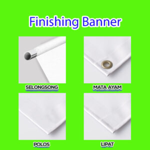 finishing banner